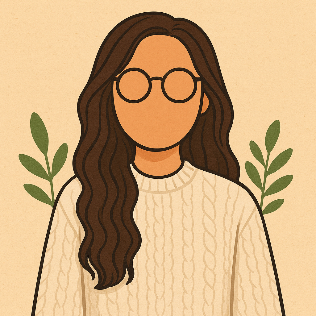 Faceless cartoon profile picture